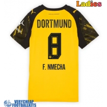 Borussia Dortmund Felix Nmecha #8 Replica Home Shirt Ladies 2025-26 Short Sleeve